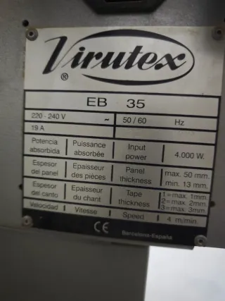 Canteadora Virutex EB 35