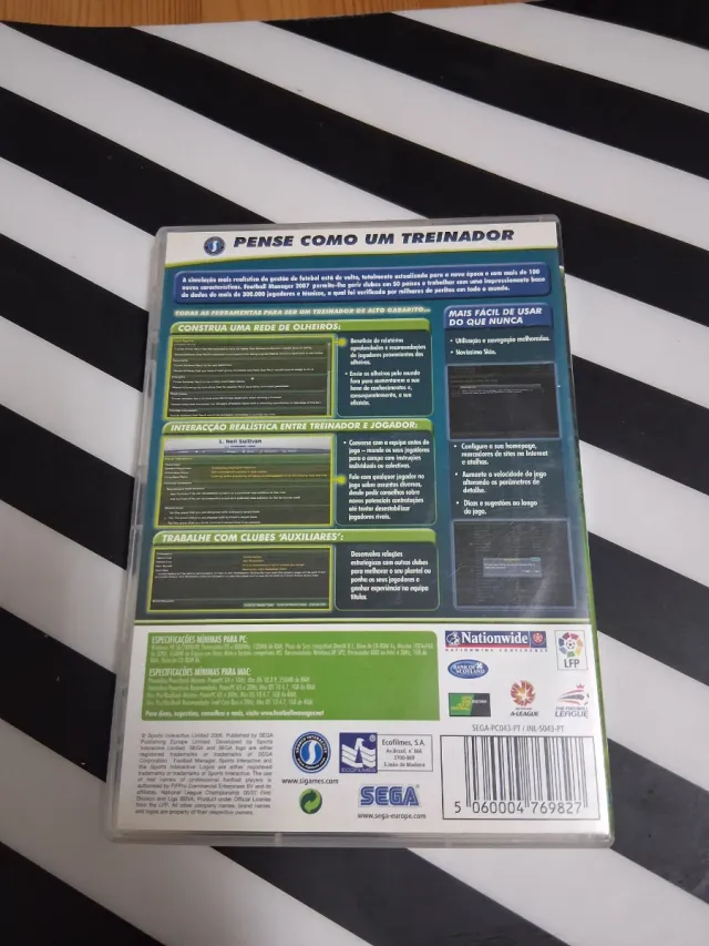 Jogo PC/MAC Football Manager 2007