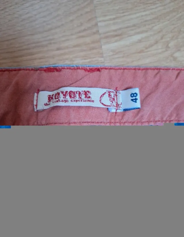 Pantalón vaquero recto azul