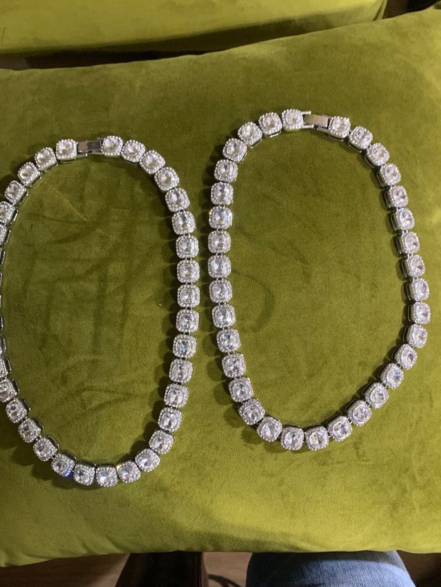 Collar tipo Swarovski con circonitas