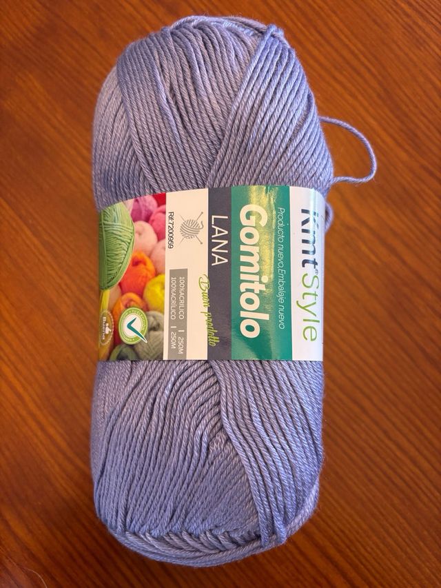 Ovillos de lana fina 100 gr. - 250m varios colores