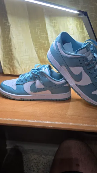 Zapatillas Nike Dunk Azul y Blanco