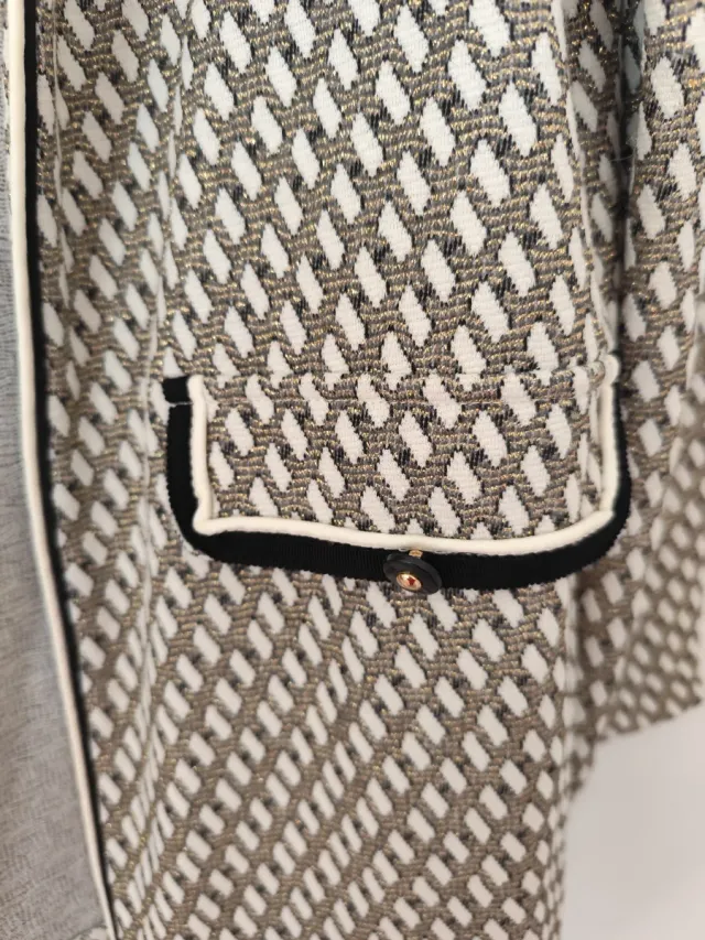 Chaqueta entretiempo con brillos