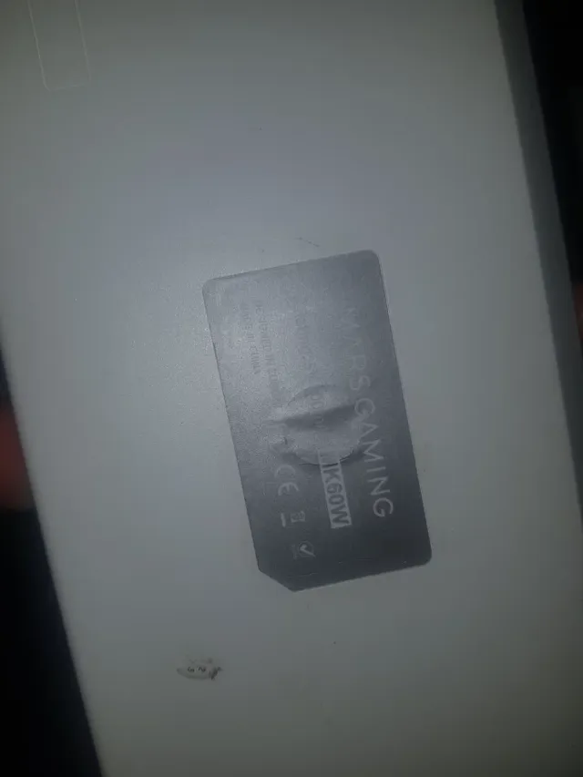 Teclado Mars Gaming MK60 Blanco