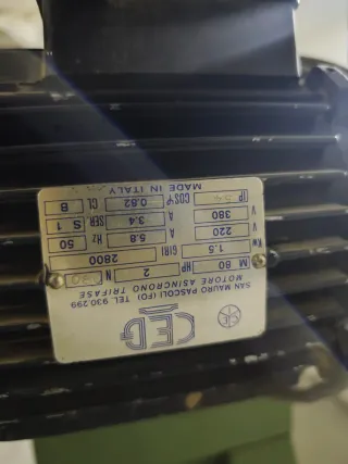 Lijadora de cantos BABY 80