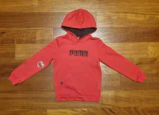 Felpa Puma 7/8 anni rossa