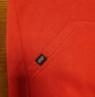 Felpa Puma 7/8 anni rossa