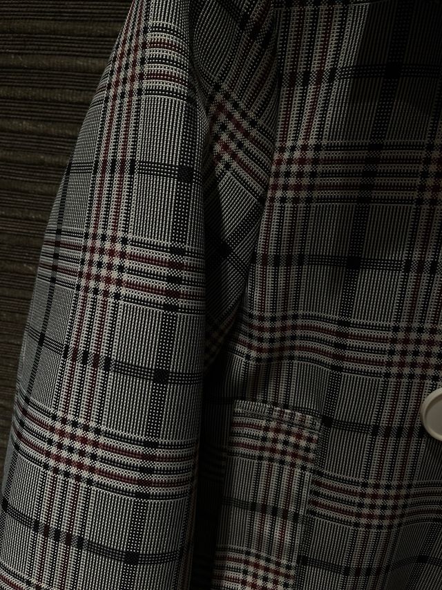 Abrigo Bimba y Lola cuadros