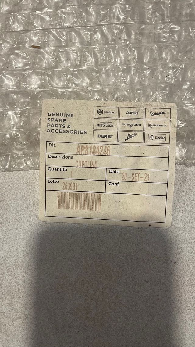 Cúpula Derbi Rambla 125/300cc Original