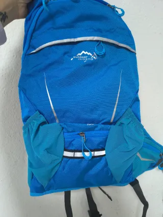 Mochila Inoxto Azul y Plata