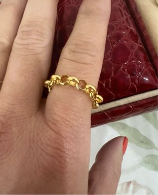 Anillo Tous eslabones oro