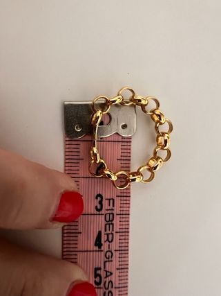 Anillo Tous eslabones oro