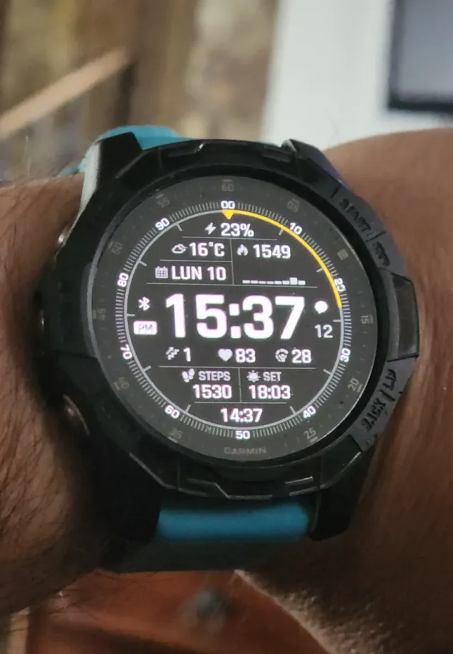 Garmin Epix 2 Negro/Azul