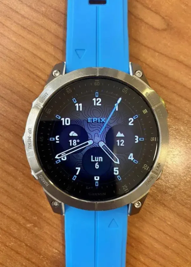 Garmin Epix 2 Negro/Azul