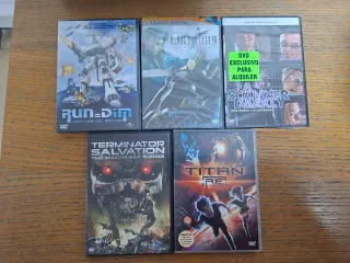 Pack 5 Películas DVD Animación/Anime