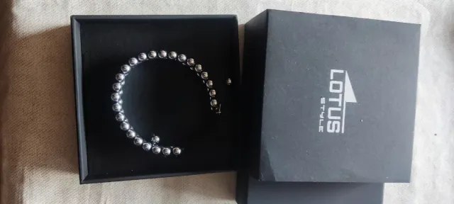 Pulsera Lotus Bolas Plata