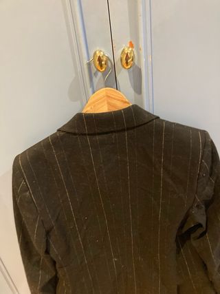 Traje Massimo Dutti Lana Negro