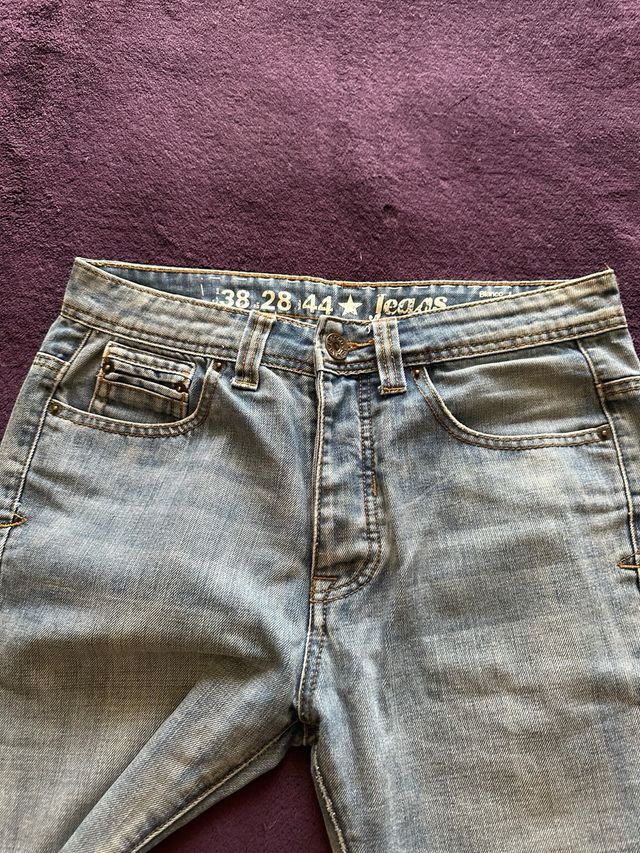 Pantalón recto hombre talla M 38