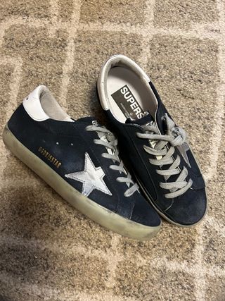 Golden Goose Superstar Tg 36 Blu suede