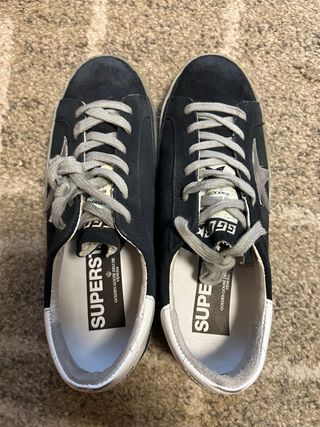 Golden Goose Superstar Tg 36 Blu suede