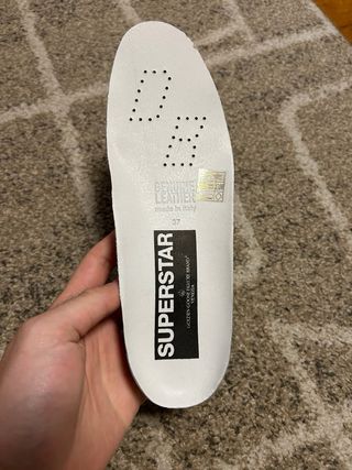 Golden Goose Superstar Tg 36 Blu suede