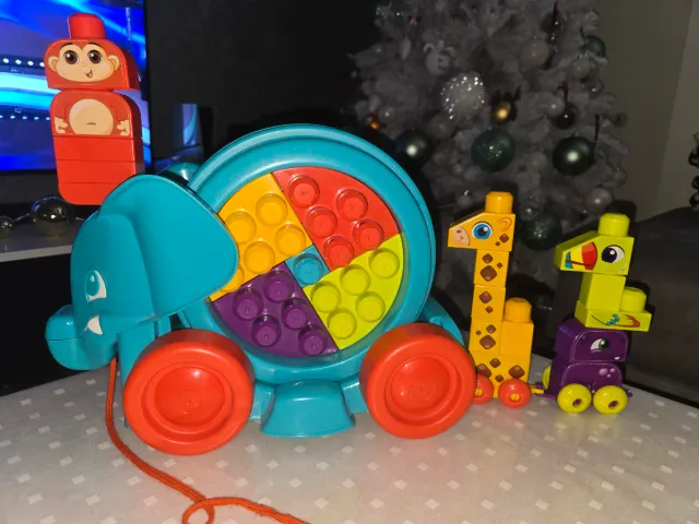 Elefante Construcción Mega Bloks
