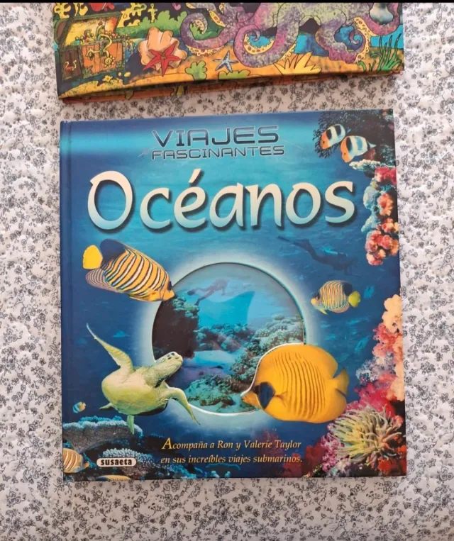 2 libros del fondo del mar y los océanos