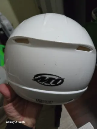 Casco MT Blanco