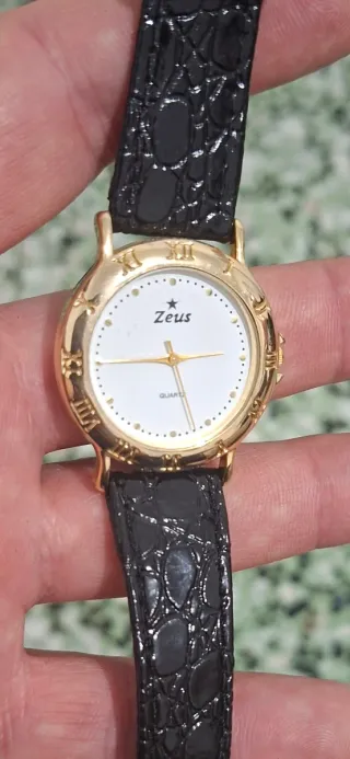 Reloj Zeus Dorado