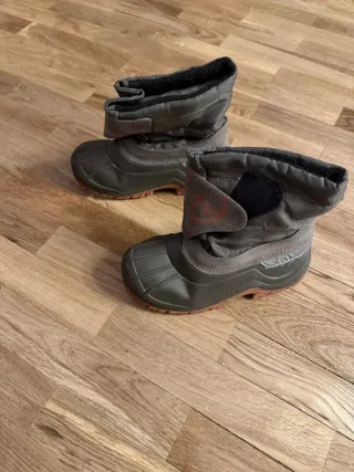 Talla 27 Botas de nieve grises y marrones