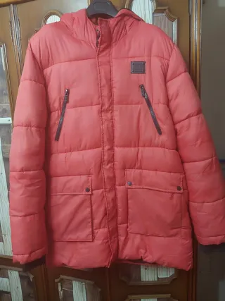 Parka roja XXL