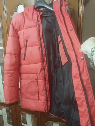 Parka roja XXL