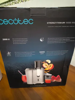 Licuadora Cecotec StrongTitanium 19000 XXL