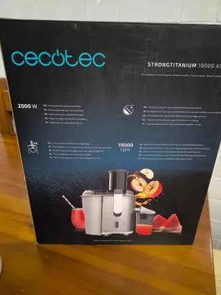Licuadora Cecotec StrongTitanium 19000 XXL
