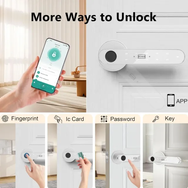 Cerradura Inteligente Huella Dactilar/App