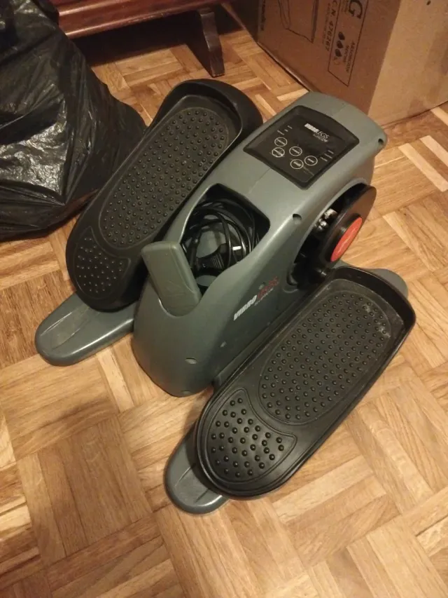 Elíptica  a corriente." VIBRO LEGS Elíptica"