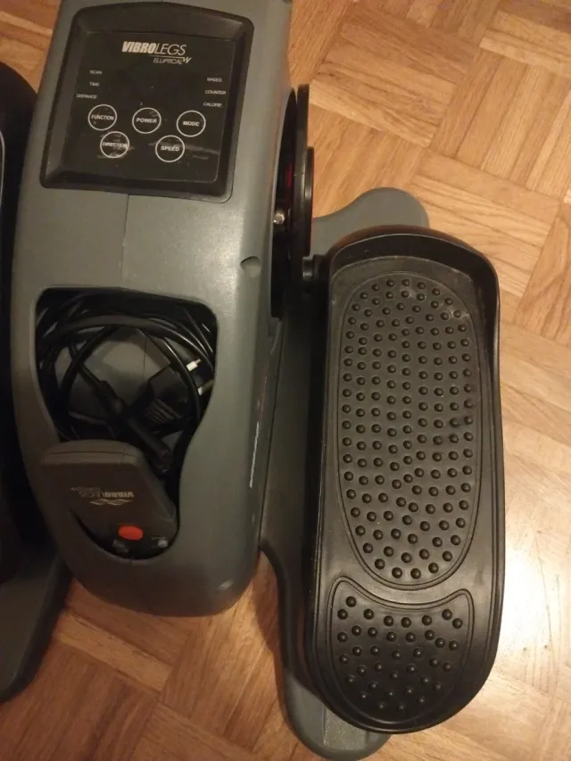 Elíptica  a corriente." VIBRO LEGS Elíptica"