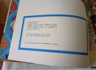 Libro Barbie al circo, Giunti 1976