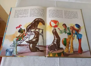 Libro Barbie al circo, Giunti 1976