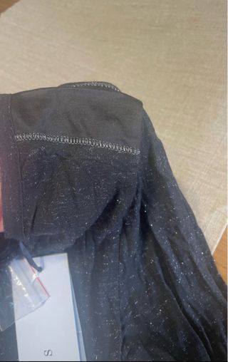 Camiseta IKKS mujer negra talla M con etiqueta