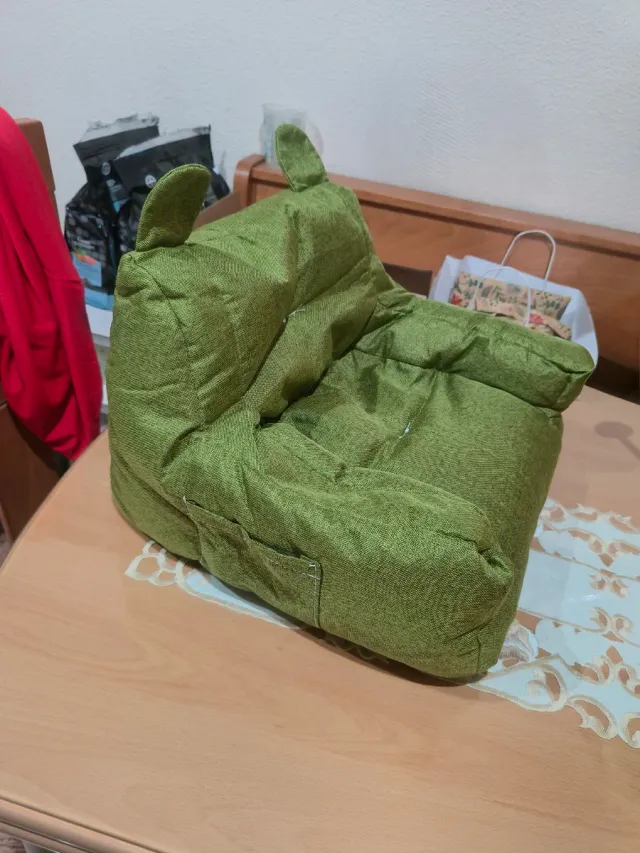 Mini sofá infantil/mascota verde