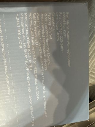 dispensador de agua K301