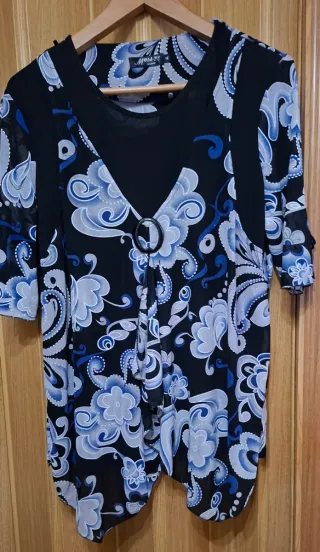 Blusa Mona Talla M Estampado Floral