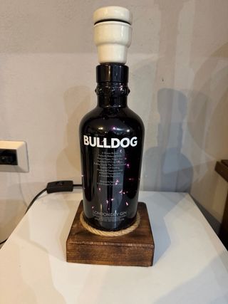 Lampada artigianale base Gin Bulldog
