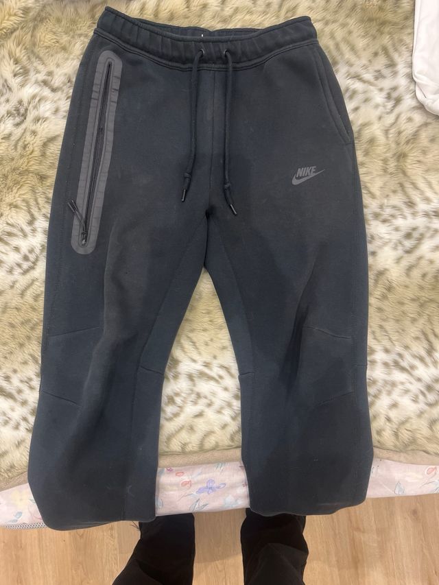 Conjunto Nike Tech Fleece Negro Original
