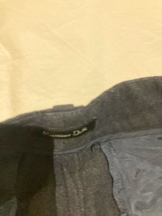 Pantalón lana Massimo Dutti azul