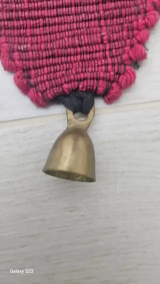 Arazzo vintage art deco fatto a mano