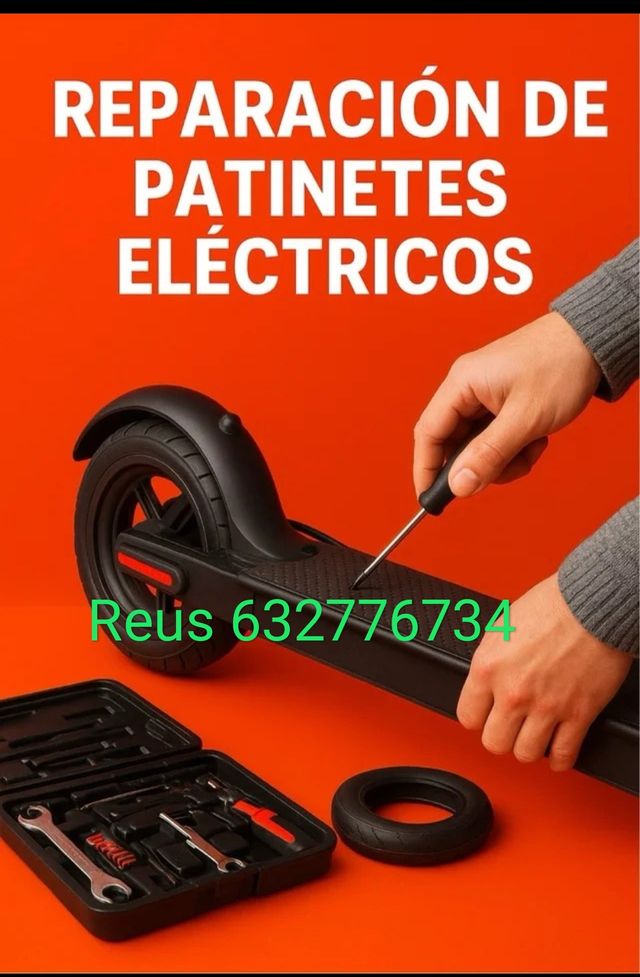 Reparación de patinete eléctrico