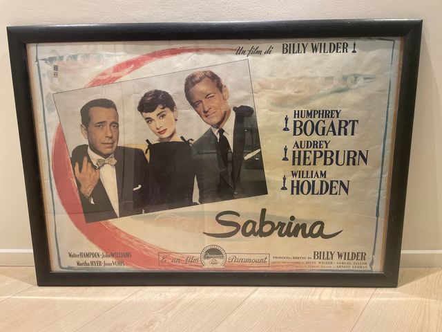 Cuadro Póster Película Sabrina