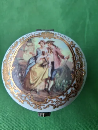 Scatola Limoges decorata